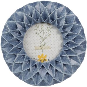 Рамка для картин Clayre & Eef 2F1035 Синя Ø...