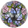 Настільна лампа LumiLamp 5LL-6308 Tiffany рожева Ø 30x50 см E27-max 1x60 Вт