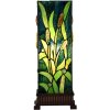 Настольная лампа LumiLamp 5LL-6310 Tiffany зеленая 18x18x45 см E27-max 1x60W