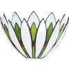 LumiLamp 5LL-6329 Настінний світильник Tiffany White 30x15x18 см E14-max 1x40W