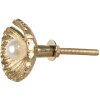 Clayre & Eef 65276 Дверная ручка золотого цвета Ø 3x6 см