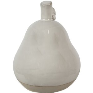 Clayre & Eef 6CE1593S Декоративна груша бежева Ø 8x11 см