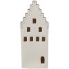 Clayre & Eef 6CE1598L Декоративний будиночок зі світлодіодами бежевий, золотистий 8x8x20 см