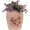 Горшок для комнатных цветов Clayre & Eef 6CE1604S розовый 12x12x14 см