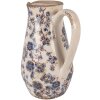 Декоративний глечик Clayre & Eef 6CE1621M Бежево-синій 20x14x25 см