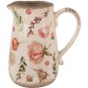 Clayre & Eef 6CE1624M Декоративный кувшин Бежево-розовый 17x12x18 см