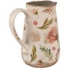 Clayre & Eef 6CE1624M Декоративный кувшин Бежево-розовый 17x12x18 см