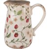 Clayre & Eef 6CE1633M Декоративный кувшин бежево-красный 17x12x18 см
