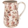 Clayre & Eef 6CE1651M Декоративный кувшин Бежево-розовый 16x12x18 см