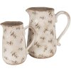 Clayre & Eef 6CE1671L Декоративный кувшин бежевый 21x15x23 см