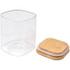 Бляшанка для зберігання Clayre & Eef 6GL4417 з кришкою прозора 8x8x10 см