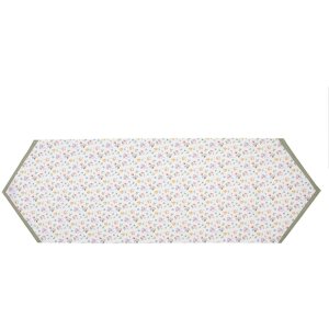 Clayre & Eef CFL65 Настольная скатерть белая 50x160 см