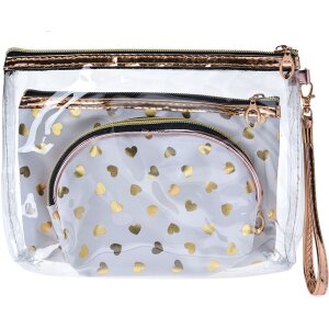 Juleeze JZSET0001W Косметичка белая (набор из 3) 23x17 -...