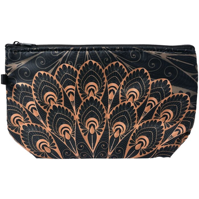 Туалетна сумка Juleeze JZTB0045 чорний, бежевий 22x13x18 см