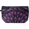 Туалетна сумка Juleeze JZTB0046 чорний, фіолетовий 22x13x18 см
