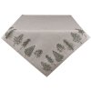 Скатертина Clayre & Eef NPT01 Бежева, зелена 100x100 см