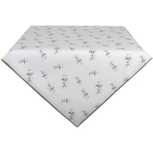 Clayre & Eef OLF03 Скатерть бежево-зеленая 130x180 см