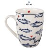 Кружка Clayre & Eef SSFMU White Blue 350 мл