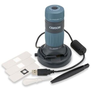 Цифровой USB-микроскоп Carson 86-457x регистратор 1600x1200 пикселей LED