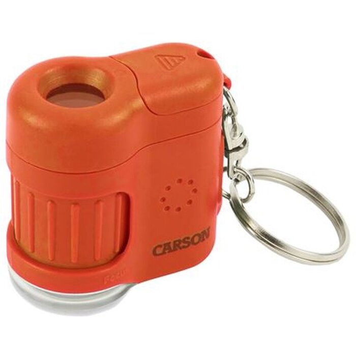 Кишеньковий мікроскоп Carson MicroMini 20x помаранчевий