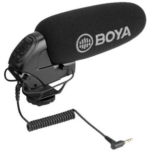 BOYA BY-BM3032 направленный микрофон для DSLR видеокамер аудио рекордеров с фильтром низких частот