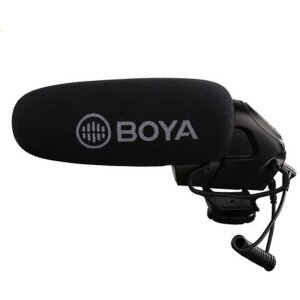 BOYA BY-BM3032 направленный микрофон для DSLR видеокамер аудио рекордеров с фильтром низких частот
