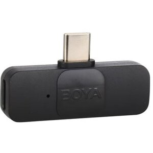 Беспроводной микрофон BOYA BY-V10 для Android с радиусом действия 50 м и батареей 9 ч