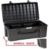 Валіза MUB78 Multi Utility Box Black 780x410x330 мм з колесами та висувною ручкою