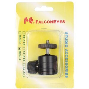 Falcon Eyes Mini Ball Head Black MPH-2 резьба 1/4" и 3/8"