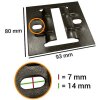 Монтажная пластина Falcon Eyes 3330C 8x9,2 см 4 шт. для B-3030C