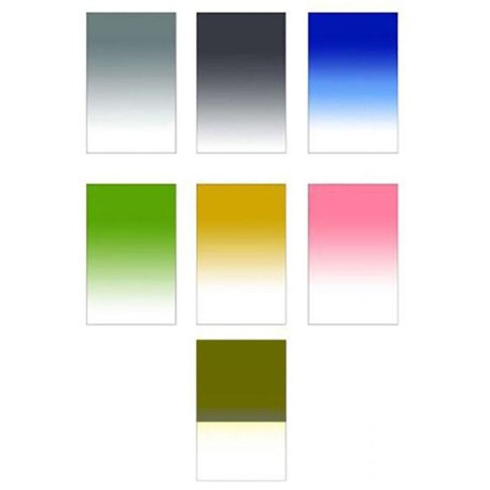 Бумага для фона "Соколиные глаза" 80x100 см цветной градиент набор из 7 штук