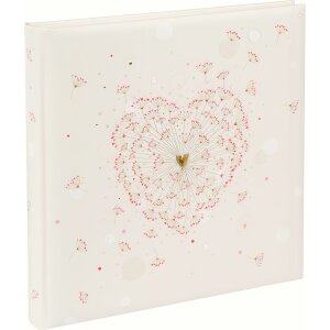 Фотоальбом Goldbuch Золотое сердце 30x31 см 60 белых страниц