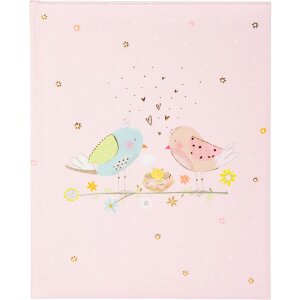 Goldbuch Baby Diary Loving Birds Girl 21x28 см 44...