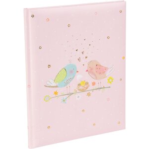 Goldbuch Baby Diary Loving Birds Girl 21x28 см 44...