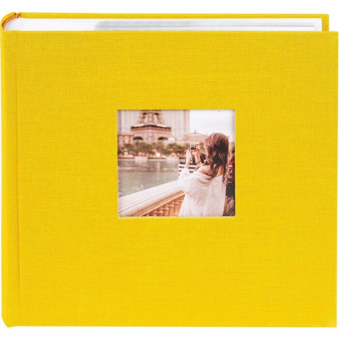 Альбом для записів Goldbuch Bella Vista гірчичний 200 фото 10x15 см