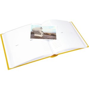 Альбом для записів Goldbuch Bella Vista гірчичний 200 фото 10x15 см