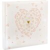Фотоальбом Goldbuch Золотое сердце 25x25 см 60 белых страниц