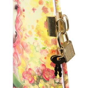 Ежедневник Goldbuch с замком Akira 16,5x16,5 см 96 белых страниц