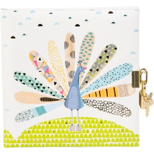 Ежедневник Goldbuch с замком Pavo 16,5x16,5 см 96 белых...