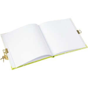 Ежедневник Goldbuch с замком Pavo 16,5x16,5 см 96 белых страниц