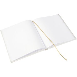 Золота книга Весільна гостьова книга Золоте серце 23x25 см 176 сторінок
