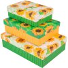 Набор картонных коробок Goldbuch Подсолнух 3 картонные коробки