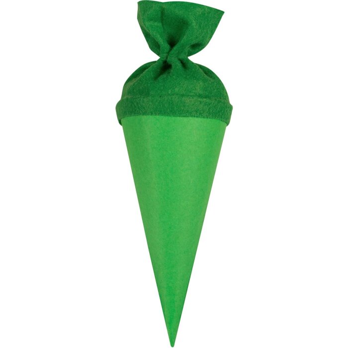 Школьная сумка Goldbuch craft с фетровой застежкой 15 см зеленая