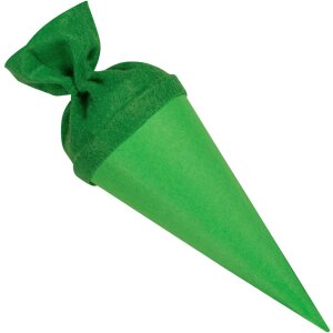 Школьная сумка Goldbuch craft с фетровой застежкой 15 см зеленая