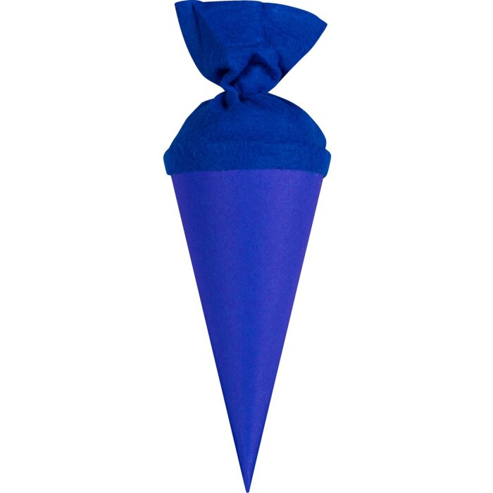 Школьная сумка Goldbuch craft с фетровой застежкой 15 см синяя