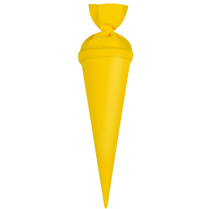 Школьная сумка Goldbuch craft с цветной фетровой застежкой 35 см желтая