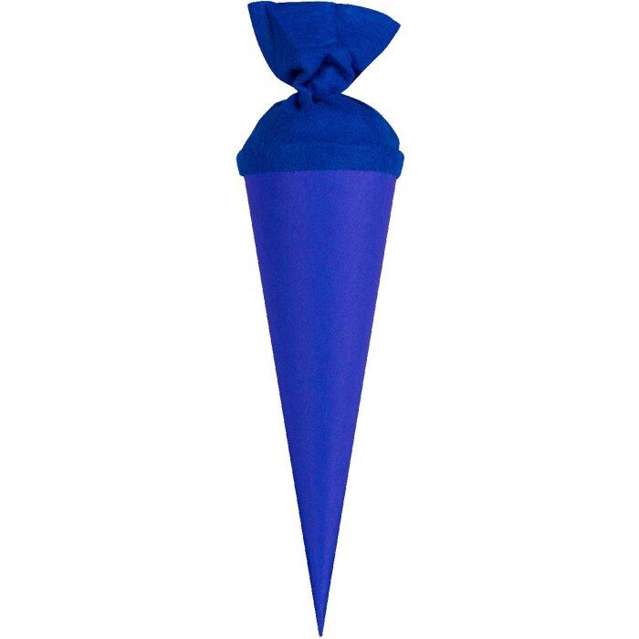 Школьная сумка Goldbuch craft с цветной фетровой застежкой 35 см синяя