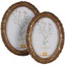 Clayre & Eef 2F1039 Фоторамка 16x2x21 см / 13x18 см золотого цвета