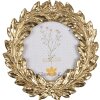 Фоторамка Clayre & Eef 2F1051 11x2x11 см / Ø 8 см Золотий колір