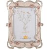 Clayre & Eef 2F1055 Фоторамка розовая 16x2x21 см 10x15 см Романтика